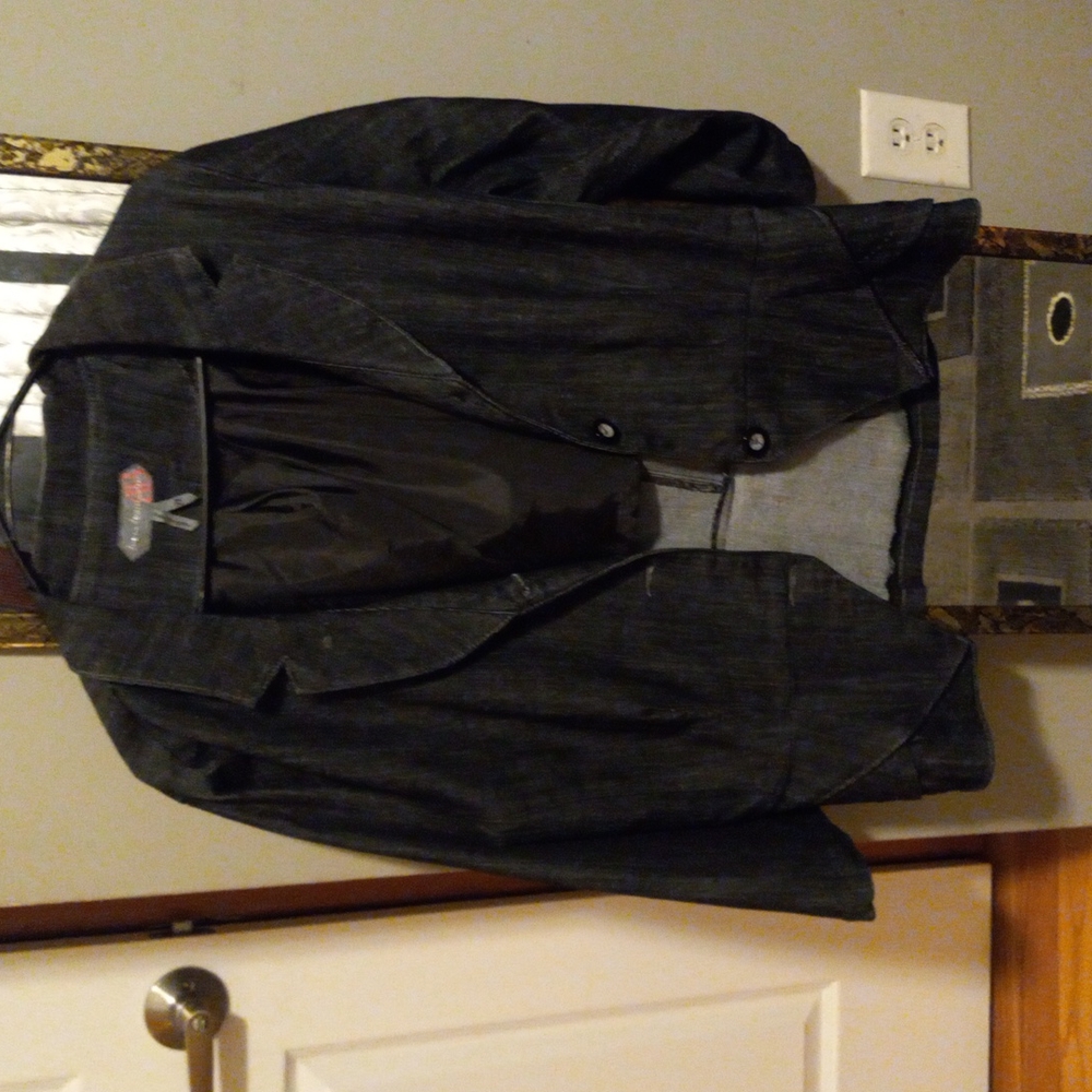 Blue jean short jacket size 2X